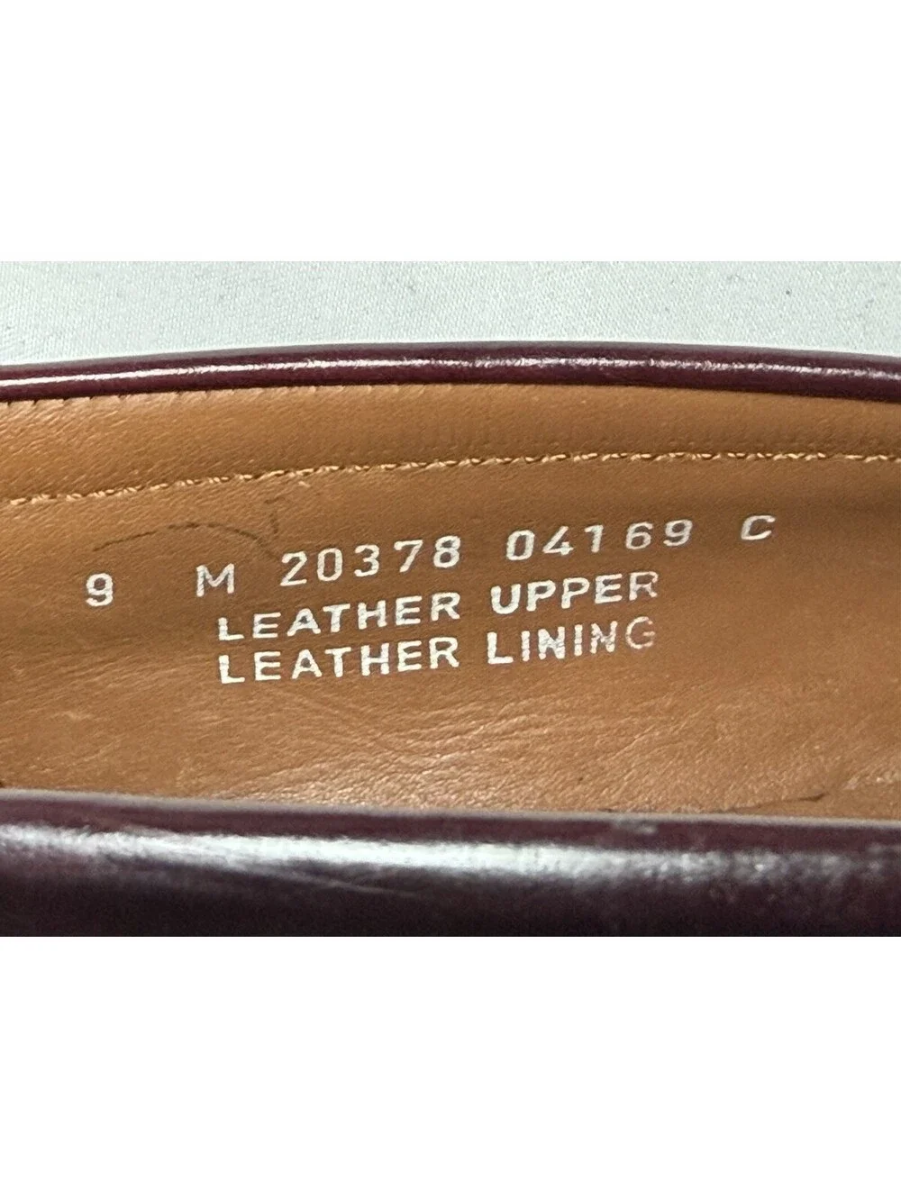 Bostonian Wingtip Tassle Loafers - Size 9